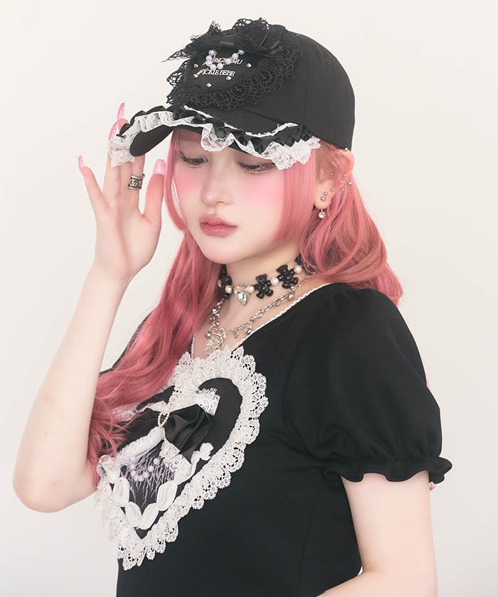 【みみ】Fickle bebe/axes femme キャップ Fickle Bebe | axes femme(アクシーズファム)公式onlineshop