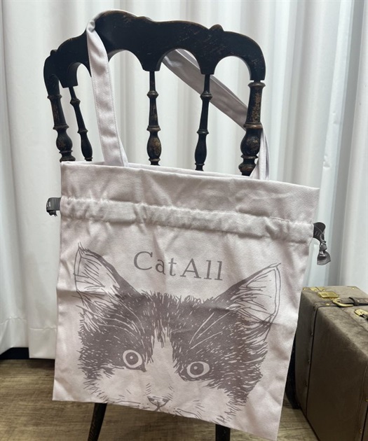 ＣＡＴ巾着トートバッグＢ