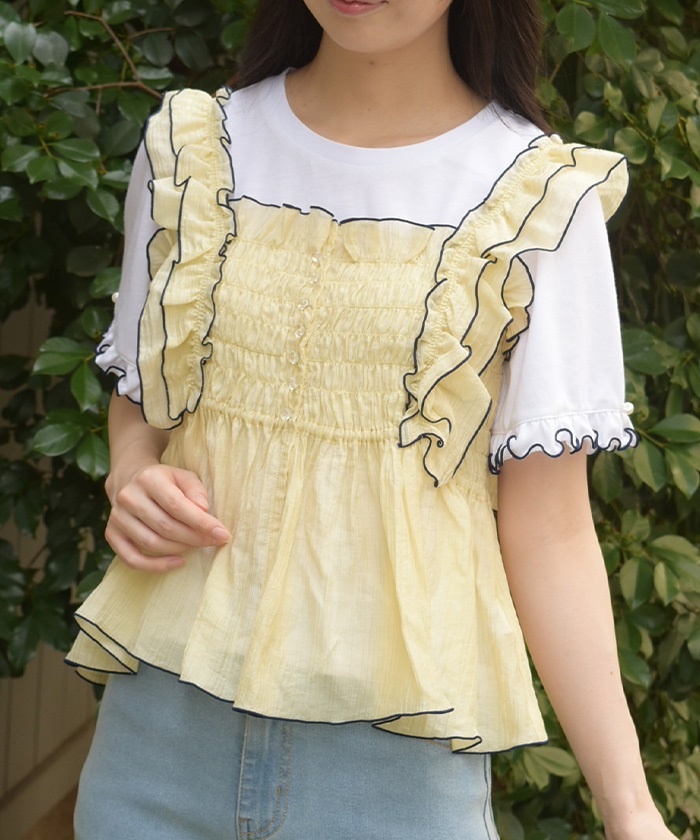 ビスチェ×Tシャツセット | axes femme 公式オンラインショップ