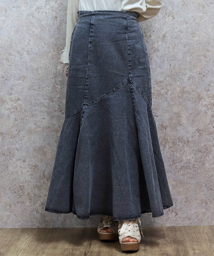 デニムマーメードスカート | レディース服・レディース