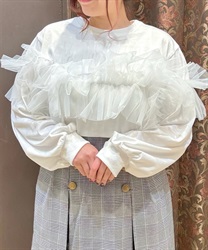 チュールドッキングＴシャツ