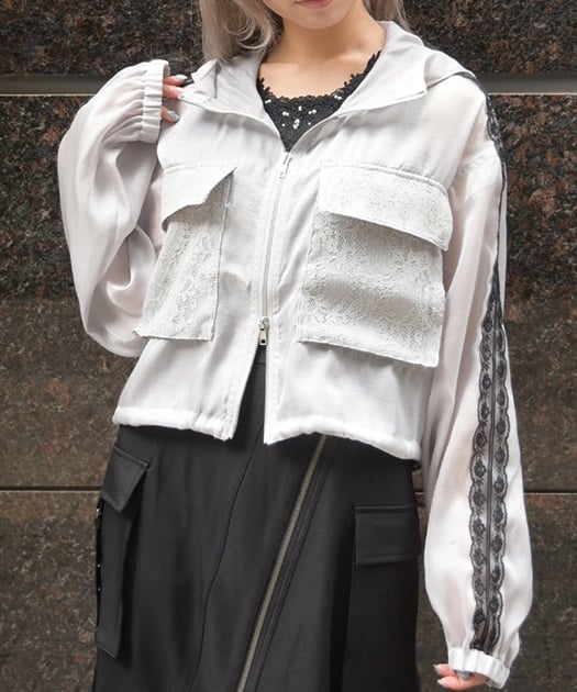 フード付シアブルゾン