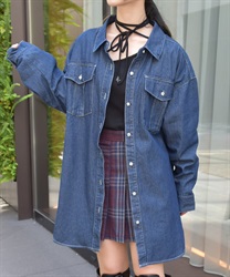 リボンセットデニムシャツ | axes femme | axes femme online shop