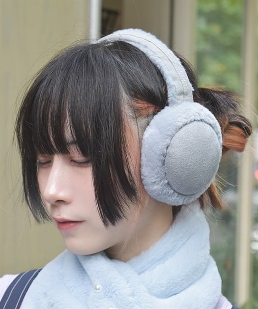 ２トーン折りたたみイヤーマフ