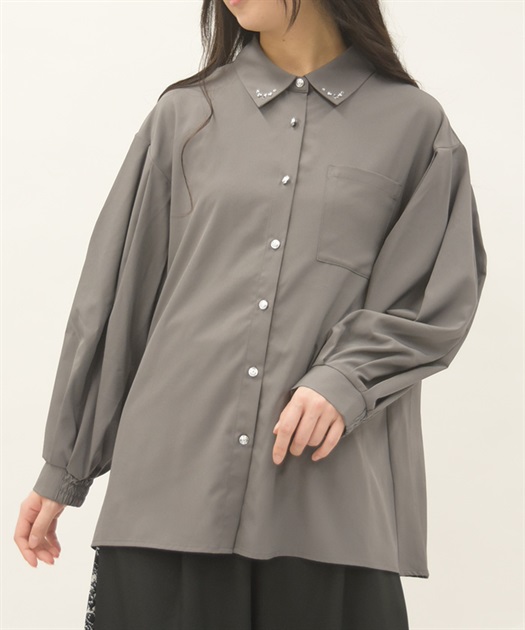 ＵＶカットボリューム袖シャツ