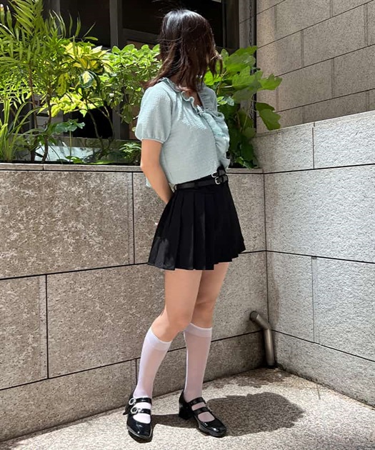 MA✱RS 難あり ミニスカパン ガーターベルト プリーツ おとなしい sexy