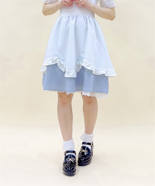 フリルエプロンデザインスカート | outlet | axes femme online shop フリルエプロンデザインスカート | outlet | axes femme online shop