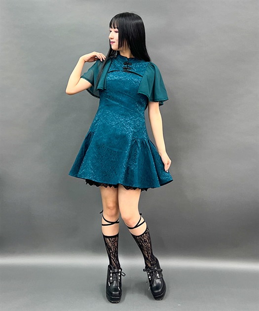 チャイナデザインミニワンピース | 衣料 | axes femme online shop チャイナデザインミニワンピース | 衣料 | axes femme online shop
