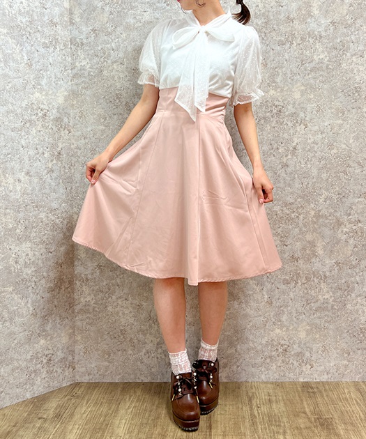 ボウタイドッキングワンピース | outlet | axes femme online shop ボウタイドッキングワンピース | outlet | axes femme online shop