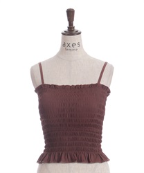 シャーリングブラトップ(茶-F)