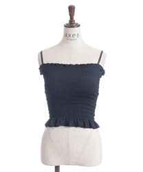 シャーリングブラトップ(黒-F)