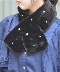 ランダムパールティペット【WEB先行販売】(黒-F)