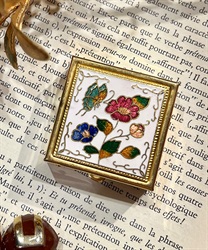 蝶×花模様小物ケース(グロス-F)