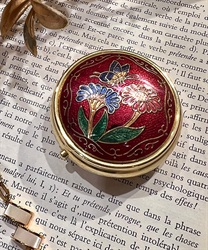 クロワゾネフラワーケース(グロス-F)