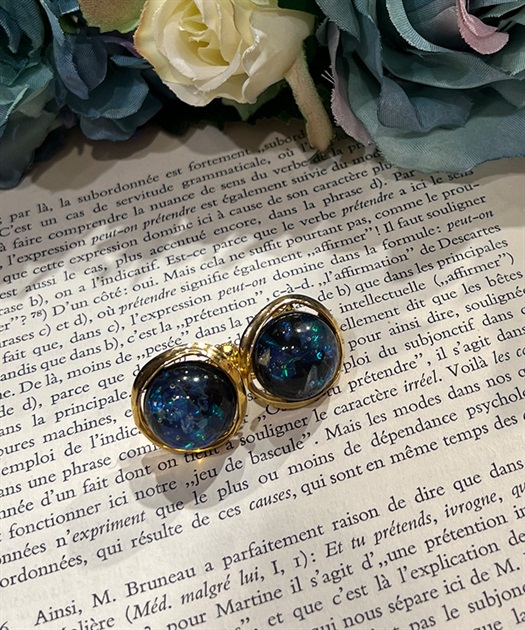 オーロラビジュー風イヤリング