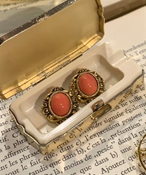 ヴィンテージストーンイヤリング(グロス-F)