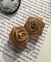 ヴィンテージローズイヤリング(グロス-F)