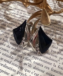 ブルードロップイヤリング(グロス-F)