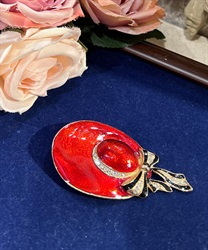 エレガントハットブローチ