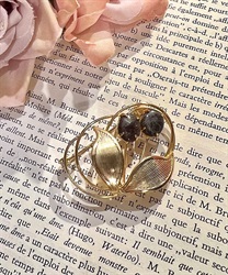 ヴィンテージフラワーブローチ