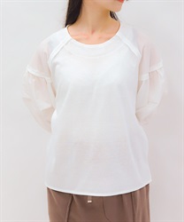 タックスリーブＴシャツ(白-F)