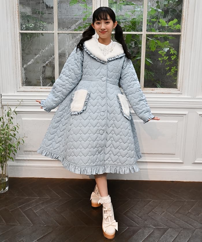 ハートキルティングコート | レディース服・レディース ハートキルティングコート | レディース服・レディース