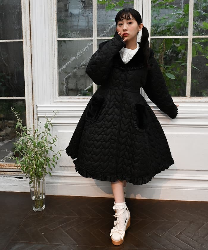 ハートキルティングコート | レディース服・レディース ハートキルティングコート | レディース服・レディース
