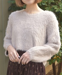 フェザーニット【期間限定価格】(ラベンダー-F)