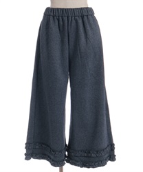 チェックパンツ(紺-F)