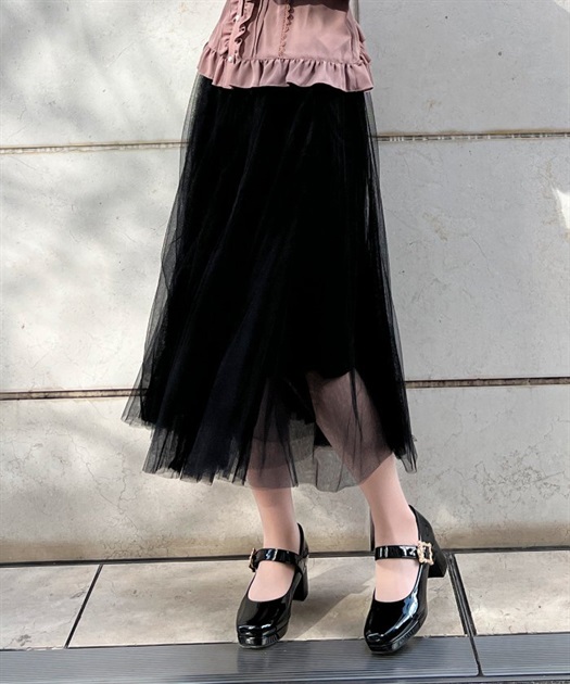 ロングチュールスカート | レディース服・レディース ロングチュールスカート | レディース服・レディース