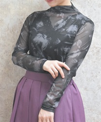 花柄プリントインナー