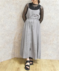 ジップキャミワンピース【WEB先行販売】(グレー-F)