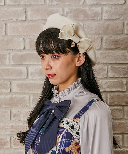 ダブルリボンベレー帽 | outlet | axes femme online shop ダブルリボンベレー帽 | outlet | axes femme online shop