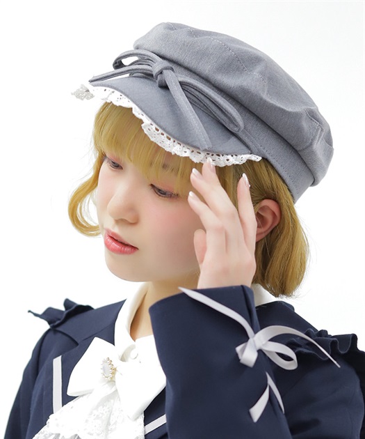 レースフリルキャスケット