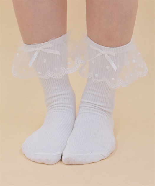レースフリルソックス | POETIQUE | axes femme online shop レースフリルソックス | POETIQUE | axes femme online shop