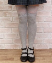 レース×リブニーハイソックス【予約】