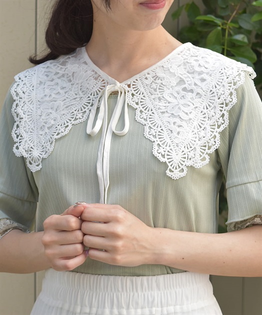 刺繍入ダブルジップトップス[品番：IGAW0005239]｜axes femme