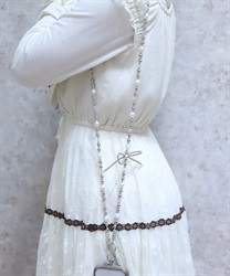 シルバーリボンストラップ(シルバー-F)