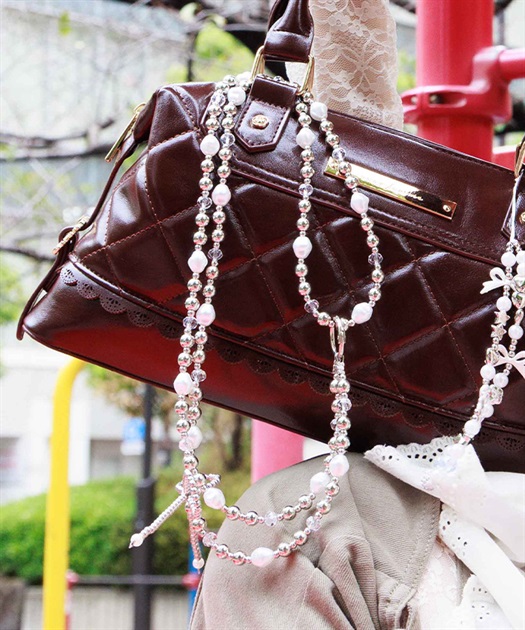 シルバーリボンストラップ