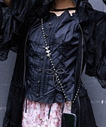 ブラックリボンストラップ