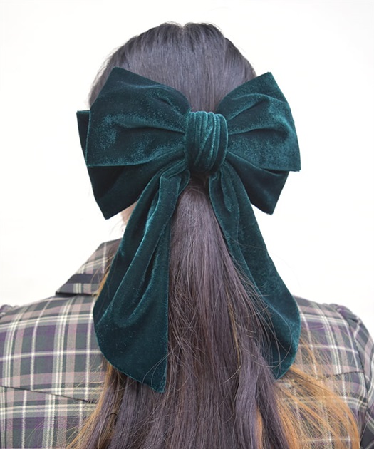 ベロアリボンバレッタ | outlet | axes femme online shop ベロアリボンバレッタ | outlet | axes femme online shop