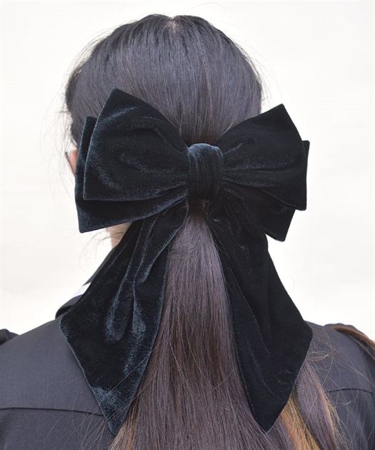 ベロアリボンバレッタ | レディース服・レディースファッション ベロアリボンバレッタ | レディース服・レディースファッション
