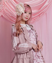 レース×リボンヘッドドレス(生成り-F)