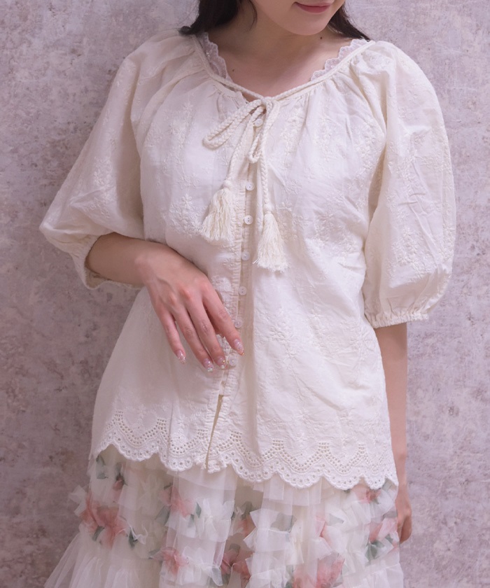 ブラウス 森ガール | axes femme(アクシーズファム)公式onlineshop