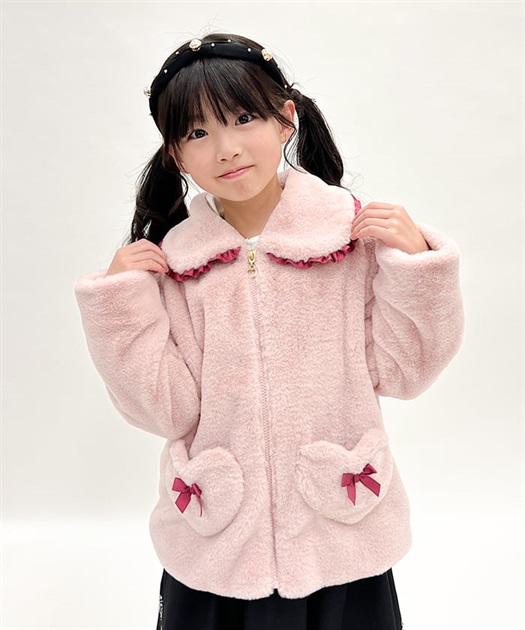 kidsハートポケットファーコート | outlet | axes femme online shop kidsハートポケットファーコート | outlet | axes femme online shop