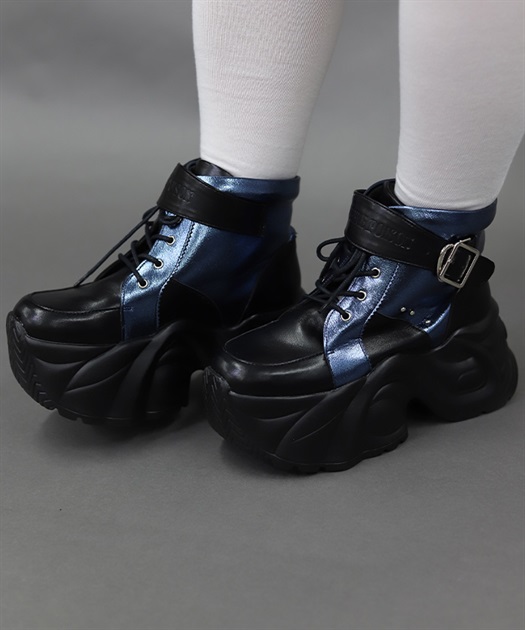 厚底ハイカットスニーカー