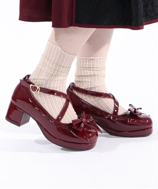 クロスストラップパンプス | outlet | axes femme online shop クロスストラップパンプス | outlet | axes femme online shop