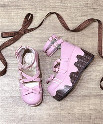 チョコレートシューズ(ピンク-S)