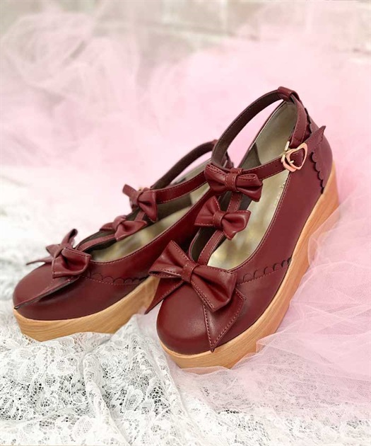 トリプルリボンシューズ | kawaii | axes femme online shop トリプルリボンシューズ | kawaii | axes femme online shop