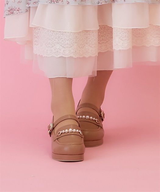 パールビット付ローファー | outlet | axes femme online shop パールビット付ローファー | outlet | axes femme online shop